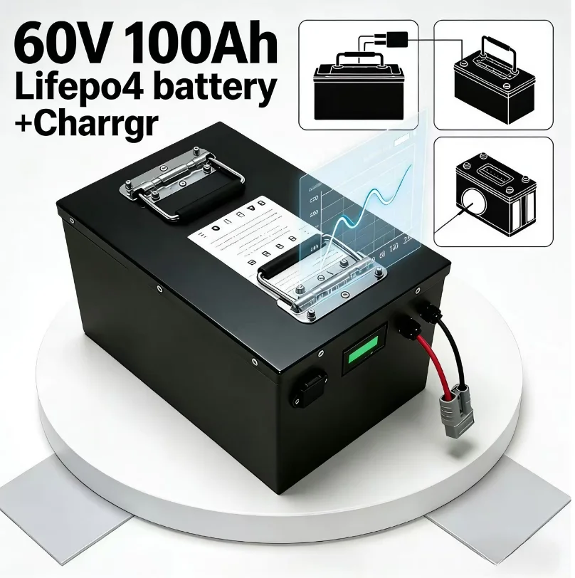 72V 40Ah Lifepo4 Battery Pack - Batería LiFePO4 de 60V 100Ah/120Ah/150Ah/200Ah |