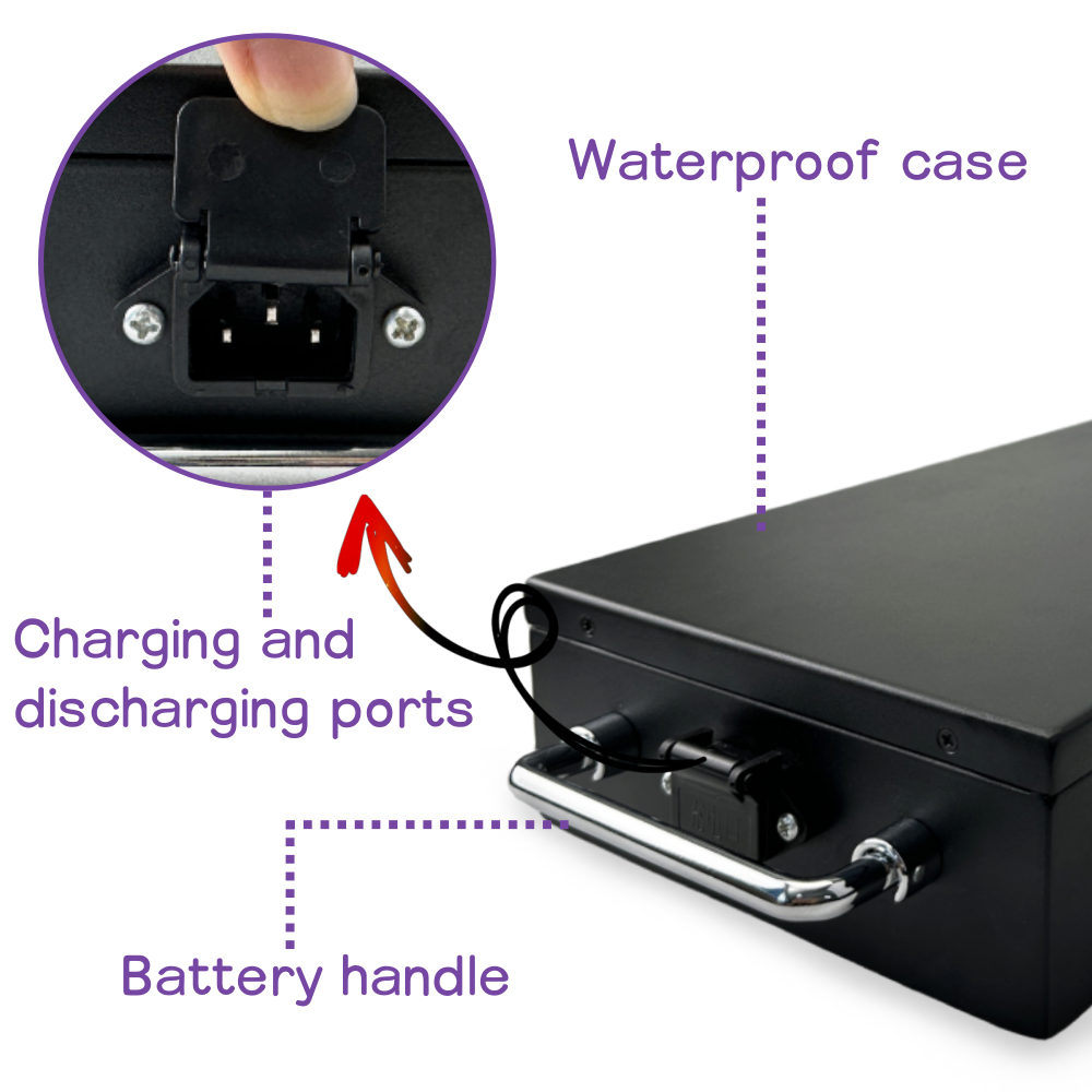 Batería de Litio de 60V para V - 60V 50Ah Electric Scooter Battery reseña y precio